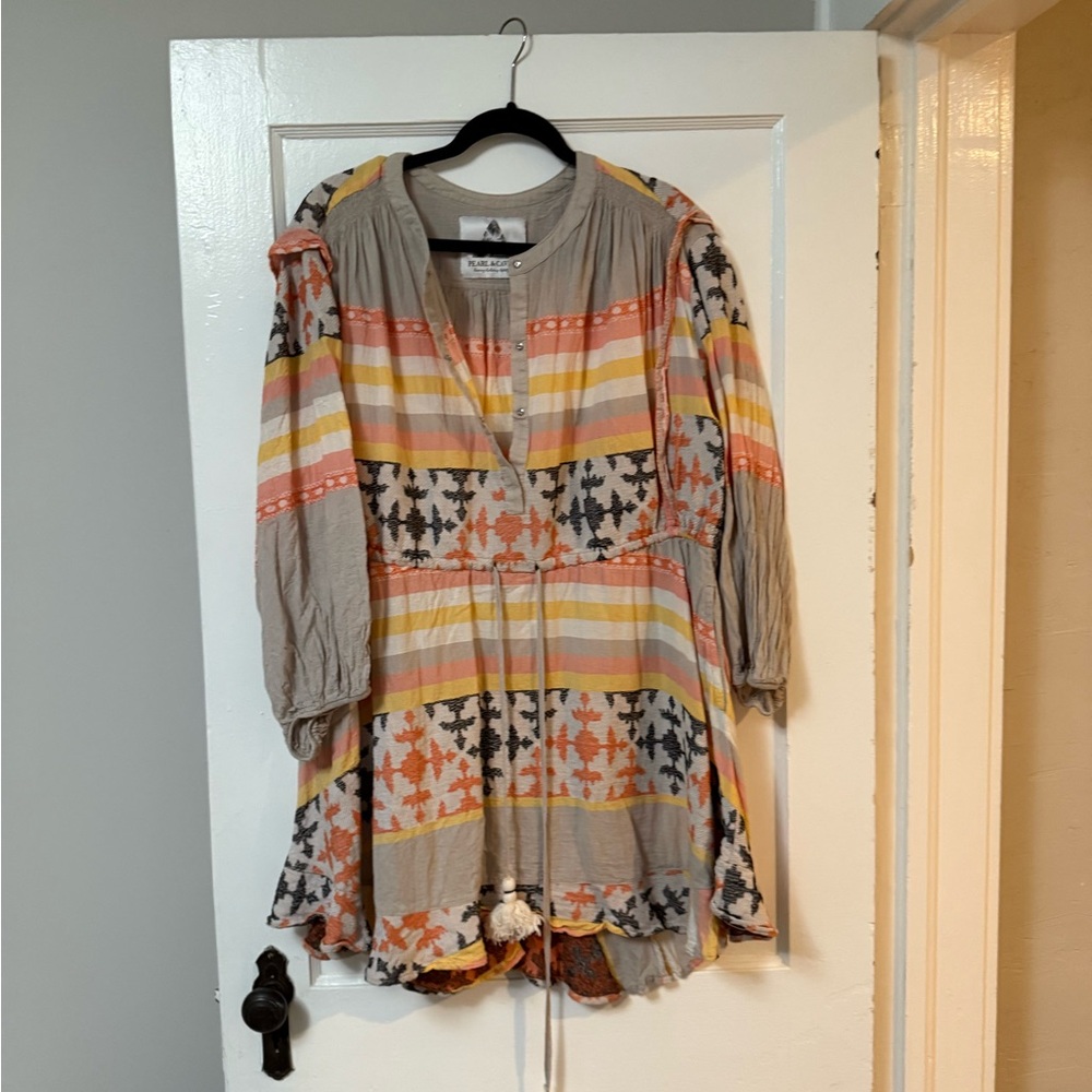 Stylish Multi-Color Mini Dress